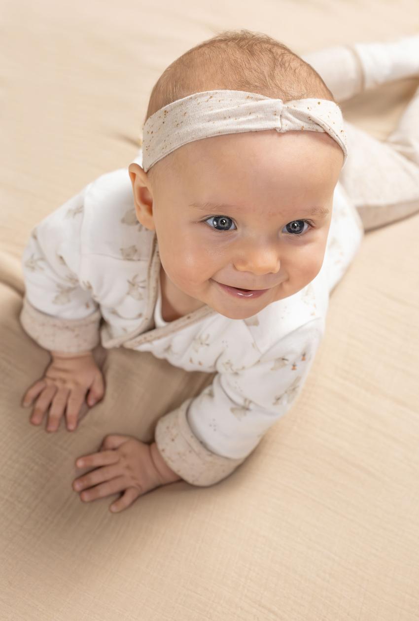 Reversible cardigan Little Dutch baby bunny
